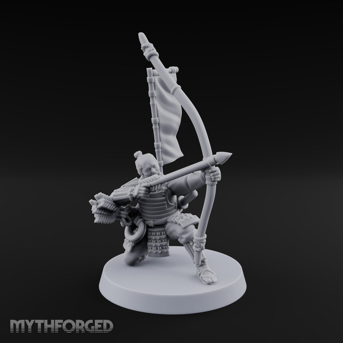 Bowstrings Taut Human Ashigaru Archer I