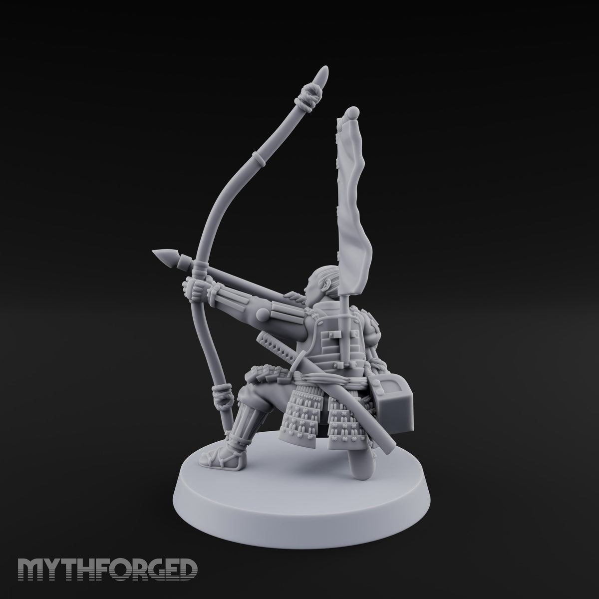 Bowstrings Taut Human Ashigaru Archer I