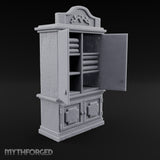Fresh Linens Wooden Linen Storage Cabinet