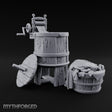 Wrung Out Wooden Laundry Wash Machine
