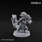 Leaf And Bone Adorned Lizardfolk Shaman B
