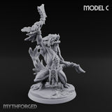 Leaf And Bone Adorned Lizardfolk Shaman C