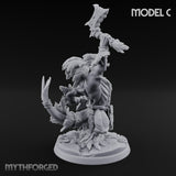 Leaf And Bone Adorned Lizardfolk Shaman C gallery 3