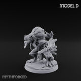 Leaf And Bone Adorned Lizardfolk Shaman D