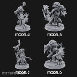 Leaf And Bone Adorned Lizardfolk Shamans Miniature for Dungeons and Dragons, Pathfinder or other TTRPGs
