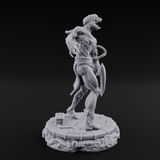 Jaw Dropping Cyborg Mutant A Miniature for Dungeons and Dragons, Pathfinder or other TTRPGs