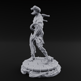 Jaw Dropping Cyborg Mutant A Miniature for Dungeons and Dragons, Pathfinder or other TTRPGs