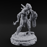 Jaw Dropping Cyborg Mutants Miniature for Dungeons and Dragons, Pathfinder or other TTRPGs