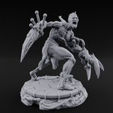 Jaw Dropping Cyborg Mutants Miniature for Dungeons and Dragons, Pathfinder or other TTRPGs