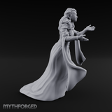 Draped In Elegance Human Noble Miniature for Dungeons and Dragons, Pathfinder or other TTRPGs