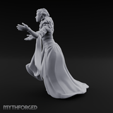 Draped In Elegance Human Noble Miniature for Dungeons and Dragons, Pathfinder or other TTRPGs
