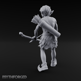 Quiver Shouldered Pixie Archer Miniature for Dungeons and Dragons, Pathfinder or other TTRPGs