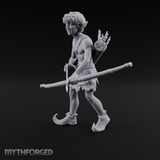 Quiver Shouldered Pixie Archer Miniature for Dungeons and Dragons, Pathfinder or other TTRPGs