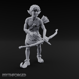 Quiver Shouldered Pixie Archer Miniature for Dungeons and Dragons, Pathfinder or other TTRPGs