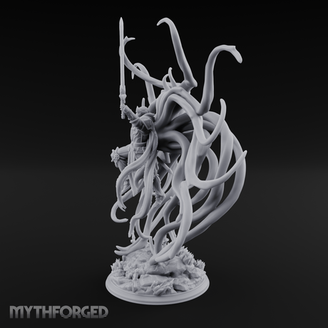 Exploding With Power Angel Miniature for Dungeons and Dragons, Pathfinder or other TTRPGs