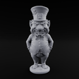 Pot Of Gold Guarding Gnome Leprechaun A Miniature for Dungeons and Dragons, Pathfinder or other TTRPGs