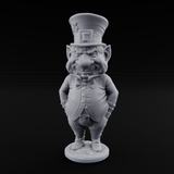 Pot Of Gold Guarding Gnome Leprechaun A Miniature for Dungeons and Dragons, Pathfinder or other TTRPGs