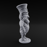 Pot Of Gold Guarding Gnome Leprechauns Miniature for Dungeons and Dragons, Pathfinder or other TTRPGs