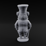 Pot Of Gold Guarding Gnome Leprechauns Miniature for Dungeons and Dragons, Pathfinder or other TTRPGs