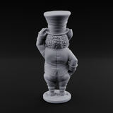 Pot Of Gold Guarding Gnome Leprechauns Miniature for Dungeons and Dragons, Pathfinder or other TTRPGs