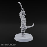 Moustache Waxed, Sabres Drawn Twice Human Dual Sabre Warrior A
