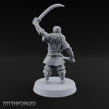 Moustache Waxed, Sabres Drawn Twice Human Dual Sabre Warrior A