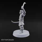 Moustache Waxed, Sabres Drawn Twice Human Dual Sabre Warrior A