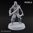 Moustache Waxed, Sabres Drawn Twice Human Dual Sabre Warrior B