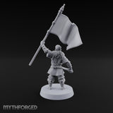 Moustache Waxed, Sabres Drawn Twice Human Dual Sabre Warrior C