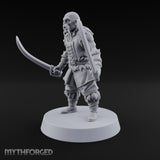Moustache Waxed, Sabres Drawn Twice Human Dual Sabre Warrior D