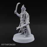 Moustache Waxed, Sabres Drawn Twice Human Dual Sabre Warrior E