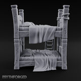 Top Bunk Is Taken Wooden Bunk Bed with Ladder