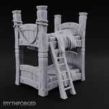 Top Bunk Is Taken Wooden Bunk Bed with Ladder