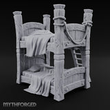 Top Bunk Is Taken Wooden Bunk Bed with Ladder