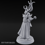 Tentacles Raised High Demon Sorcerer Miniature for Dungeons and Dragons, Pathfinder or other TTRPGs