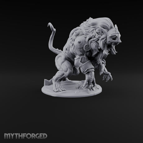 Pride Comes Before the Pounce Leonin Warrior — Lurking