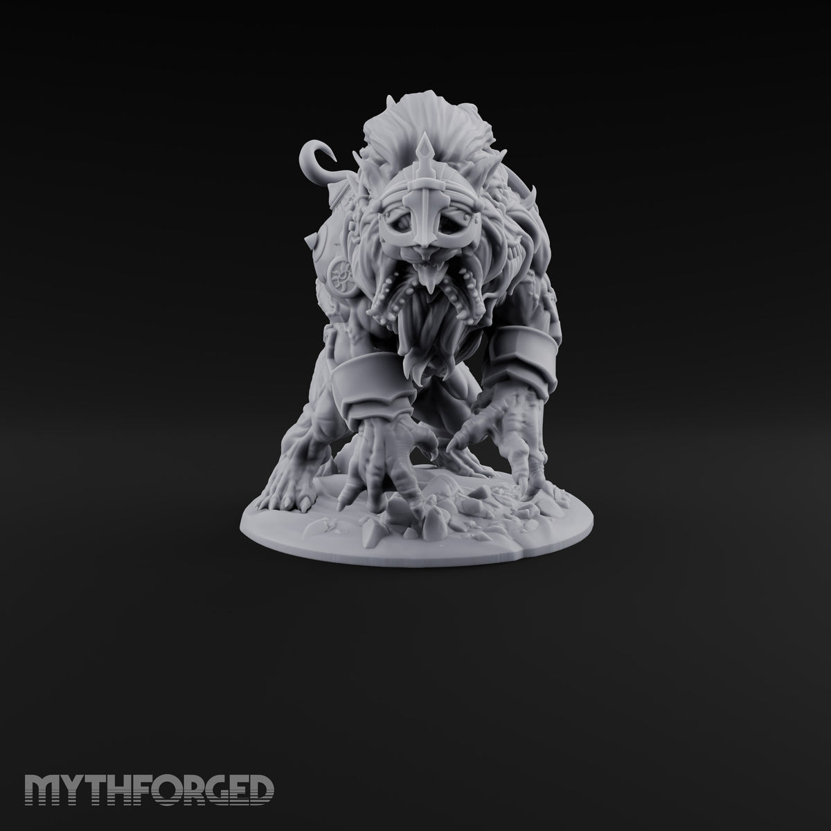 Pride Comes Before the Pounce Leonin Warrior — Lurking