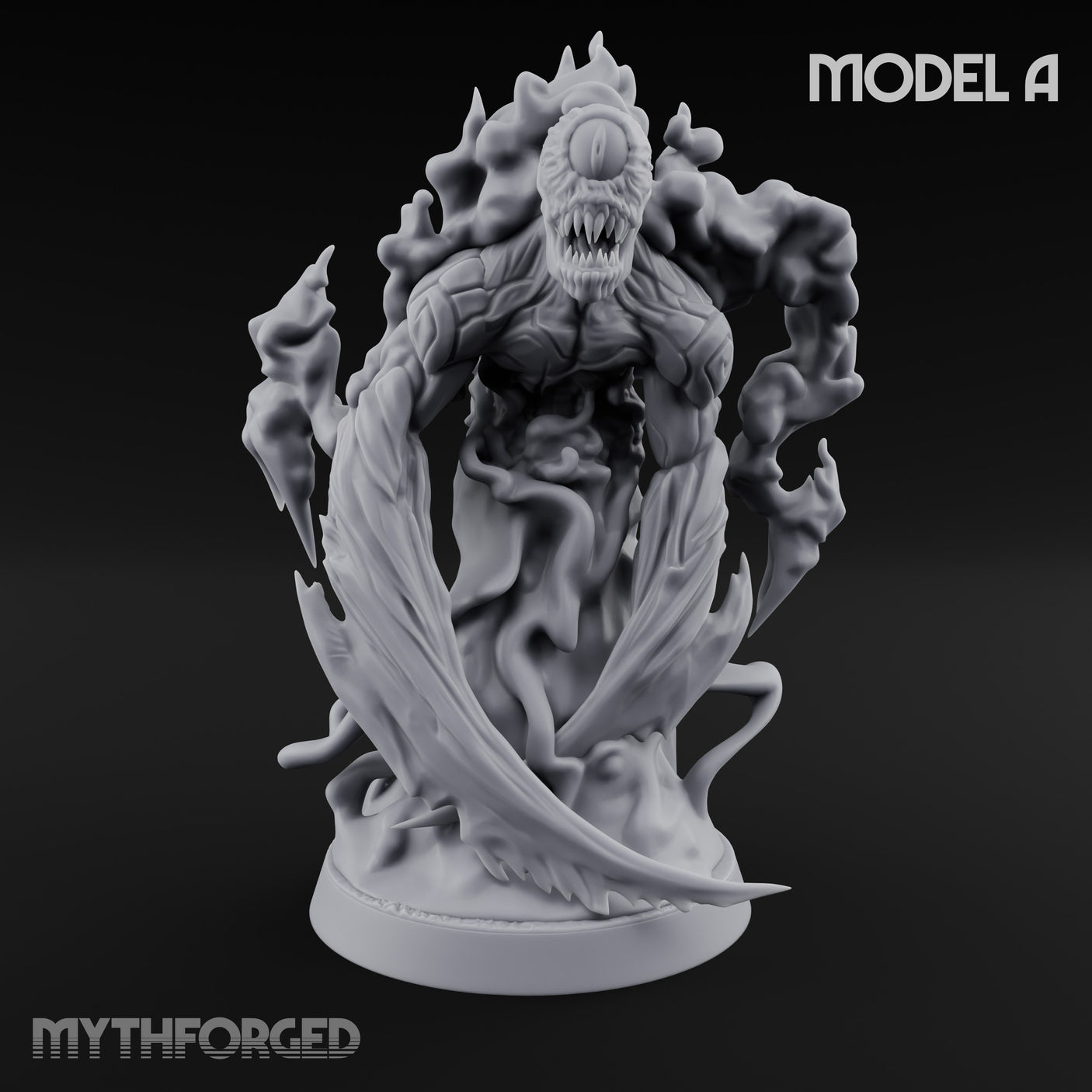 Loathing Armour Erupting Spawn of Yog-Sothoth Miniature for Dungeons and Dragons, Pathfinder or other TTRPGs