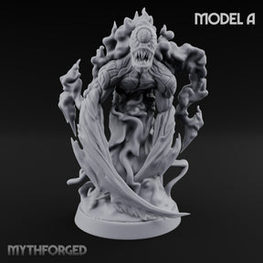 Loathing Armour Erupting Spawn of Yog-Sothoth A Miniature for Dungeons and Dragons, Pathfinder or other TTRPGs