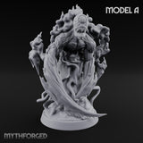 Loathing Armour Erupting Spawn of Yog-Sothoth A Miniature for Dungeons and Dragons, Pathfinder or other TTRPGs