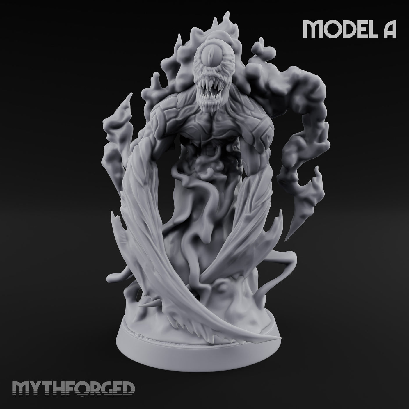 Loathing Armour Erupting Spawn of Yog-Sothoth A Miniature for Dungeons and Dragons, Pathfinder or other TTRPGs