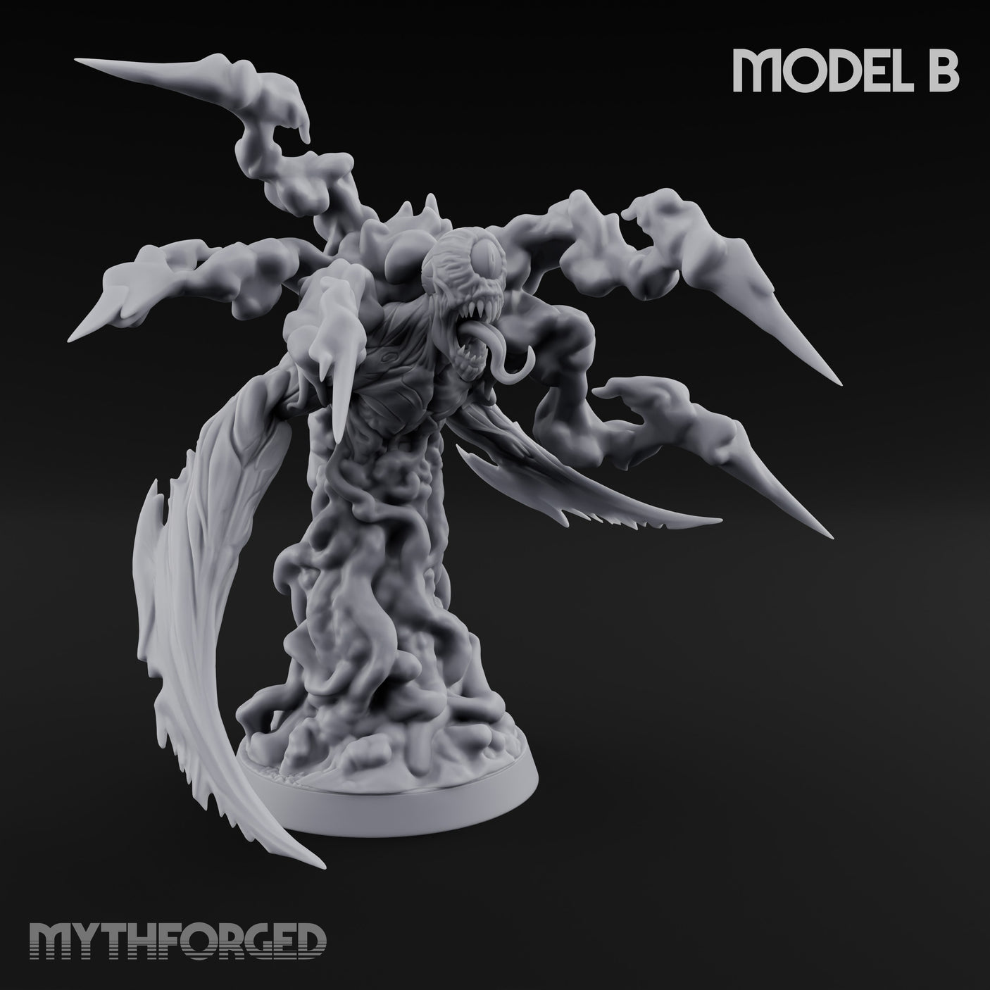Loathing Armour Erupting Spawn of Yog-Sothoth B Miniature for Dungeons and Dragons, Pathfinder or other TTRPGs