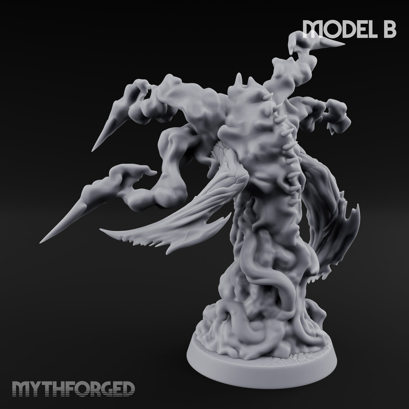 Loathing Armour Erupting Spawn of Yog-Sothoth B Miniature for Dungeons and Dragons, Pathfinder or other TTRPGs