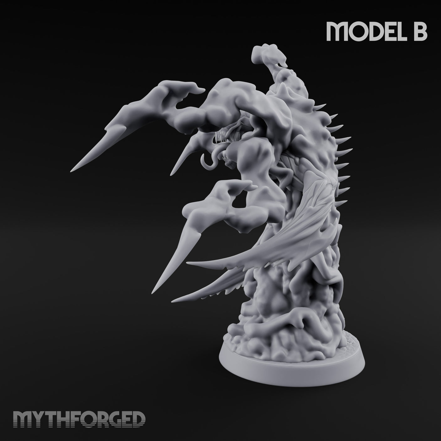 Loathing Armour Erupting Spawn of Yog-Sothoth B Miniature for Dungeons and Dragons, Pathfinder or other TTRPGs