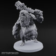 Log Shouldering Venom Troll Miniature for Dungeons and Dragons, Pathfinder or other TTRPGs