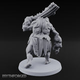 Log Shouldering Venom Troll Miniature for Dungeons and Dragons, Pathfinder or other TTRPGs