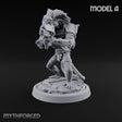 Long Rifle Prowling Simian Sniper A Miniature for Dungeons and Dragons, Pathfinder or other TTRPGs