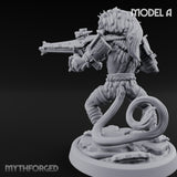 Long Rifle Prowling Simian Sniper A Miniature for Dungeons and Dragons, Pathfinder or other TTRPGs