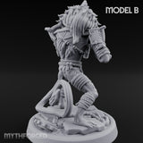 Long Rifle Prowling Simian Sniper B Miniature for Dungeons and Dragons, Pathfinder or other TTRPGs