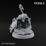 Long Rifle Prowling Simian Sniper E Miniature for Dungeons and Dragons, Pathfinder or other TTRPGs